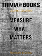 Measure What Matters by John Doerr (Trivia-On-Books)