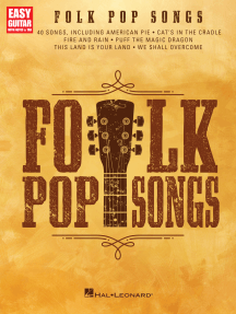 Folk Pop Songs: for Easy Guitar with Notes & Tab