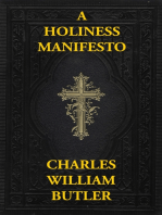 A Holiness Manifesto