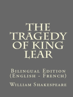The Tragedy Of King Lear: Bilingual Edition (English – French)