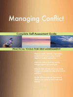 Managing Conflict Complete Self-Assessment Guide