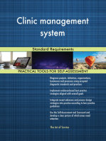 Clinic management system Standard Requirements