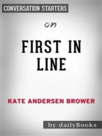 First in Line: Presidents, Vice Presidents, and the Pursuit of Power by Kate Andersen Brower | Conversation Starters