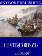 The Necessity of Prayer