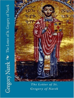 The Letter of St. Gregory of Narek