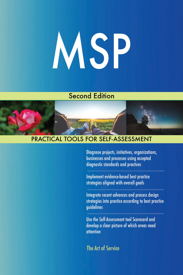 MSP Second Edition by Gerardus Blokdyk (Ebook) - Read free for 30 days