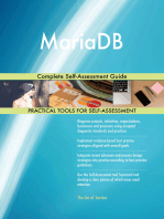 MariaDB Complete Self-Assessment Guide