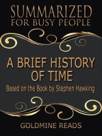 A Brief History of Time - Summarized for Busy People: Based on the Book by Stephen Hawking