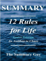12 Rules for LIfe: by Jordan Peterson - An Antidote to Chaos - A Complete Summary