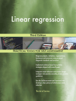 Linear regression Third Edition