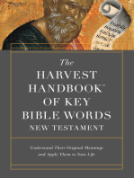 The Harvest Handbook of Key Bible Words New Testament: Understand Their Original Meanings and Apply Them to Your Life