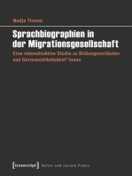 Sprachbiographien in der Migrationsgesellschaft: Eine rekonstruktive Studie zu Bildungsverläufen von Germanistikstudent*innen