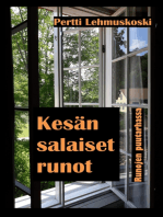 Kesän salaiset runot: Runojen puutarhassa