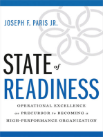State of Readiness: Operational Excellence as Precursor to Becoming a High-Performance Organization