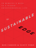 The Sustainable Edge: 15 Minutes a Week to a Richer Entrepreneurial Life