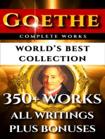 Goethe Complete Works – World’s Best Collection