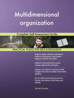 Multidimensional organization Complete Self-Assessment Guide