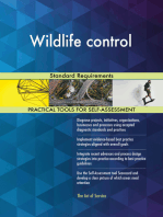 Wildlife control Standard Requirements