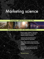 Marketing science Complete Self-Assessment Guide