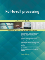 Roll-to-roll processing A Complete Guide