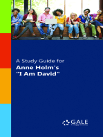 A Study Guide for Anne Holm's "I Am David"