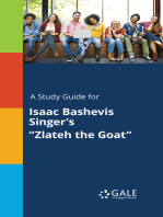 A Study Guide for Isaac Bashevis Singer's "Zlateh the Goat"
