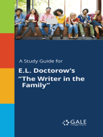 A Study Guide for E.L. Doctorow's "The Writer in the Family"