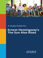 A Study Guide for Ernest Hemingway's The Sun Also Rises