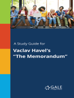 A Study Guide for Vaclav Havel's "The Memorandum"