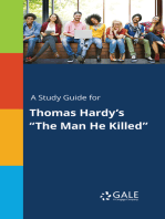 A Study Guide for Thomas Hardy's "The Man He Killed"