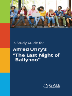 A Study Guide for Alfred Uhry's "The Last Night of Ballyhoo"