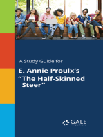 A Study Guide for E. Annie Proulx's "The Half-Skinned Steer"