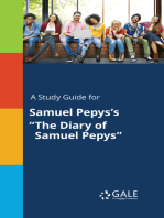 A Study Guide for Samuel Pepys's "The Diary of Samuel Pepys"