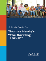 A Study Guide for Thomas Hardy's "The Darkling Thrush"
