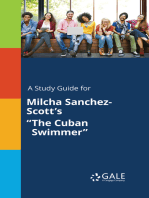 A Study Guide for Milcha Sanchez-Scott's "The Cuban Swimmer"