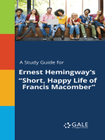 A Study Guide for Ernest Hemingway's "Short, Happy Life of Francis Macomber"