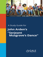 A Study Guide for John Arden's "Serjeant Musgrave's Dance"