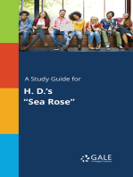 A Study Guide for H. D.'s "Sea Rose"