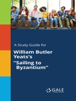 A Study Guide for William Butler Yeats's "Sailing to Byzantium"