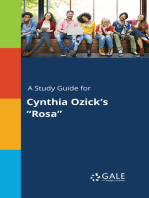 A Study Guide for Cynthia Ozick's "Rosa"