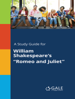 A Study Guide for William Shakespeare's "Romeo and Juliet"