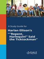 A Study Guide for Harlan Ellison's "''Repent, Harlequin!'' Said the Ticktockman"
