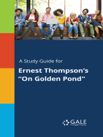 A Study Guide for Ernest Thompson's "On Golden Pond"