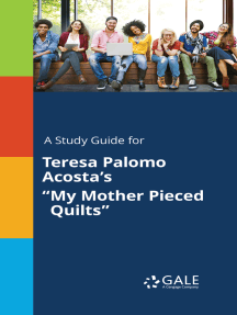 Read A Study Guide For Teresa Palomo Acosta S My Mother Pieced Quilts Online By Gale And Cengage Books