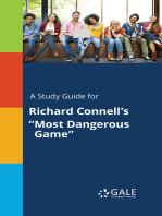 A Study Guide for Richard Connell's "Most Dangerous Game"