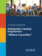 A Study Guide for Adelaide Casely-Hayford's "Mista Courifer"