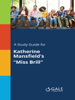 A Study Guide for Katherine Mansfield's "Miss Brill"