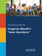 A Study Guide for Virginia Woolf's "Kew Gardens"