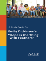 A Study Guide for Emily Dickinson's "Hope is the Thing with Feathers"