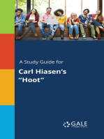 A Study Guide for Carl Hiasen's "Hoot"